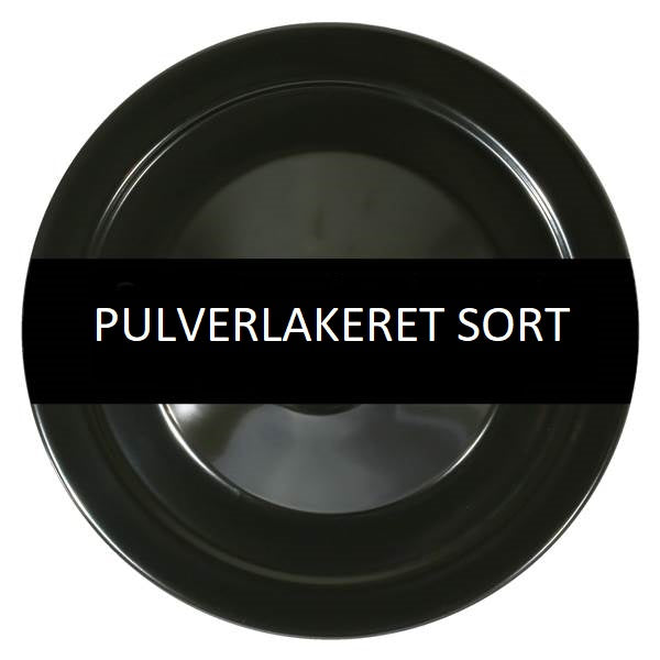 Sort Dublin Malerilampe Pulverlakeret - Mullan Maleri