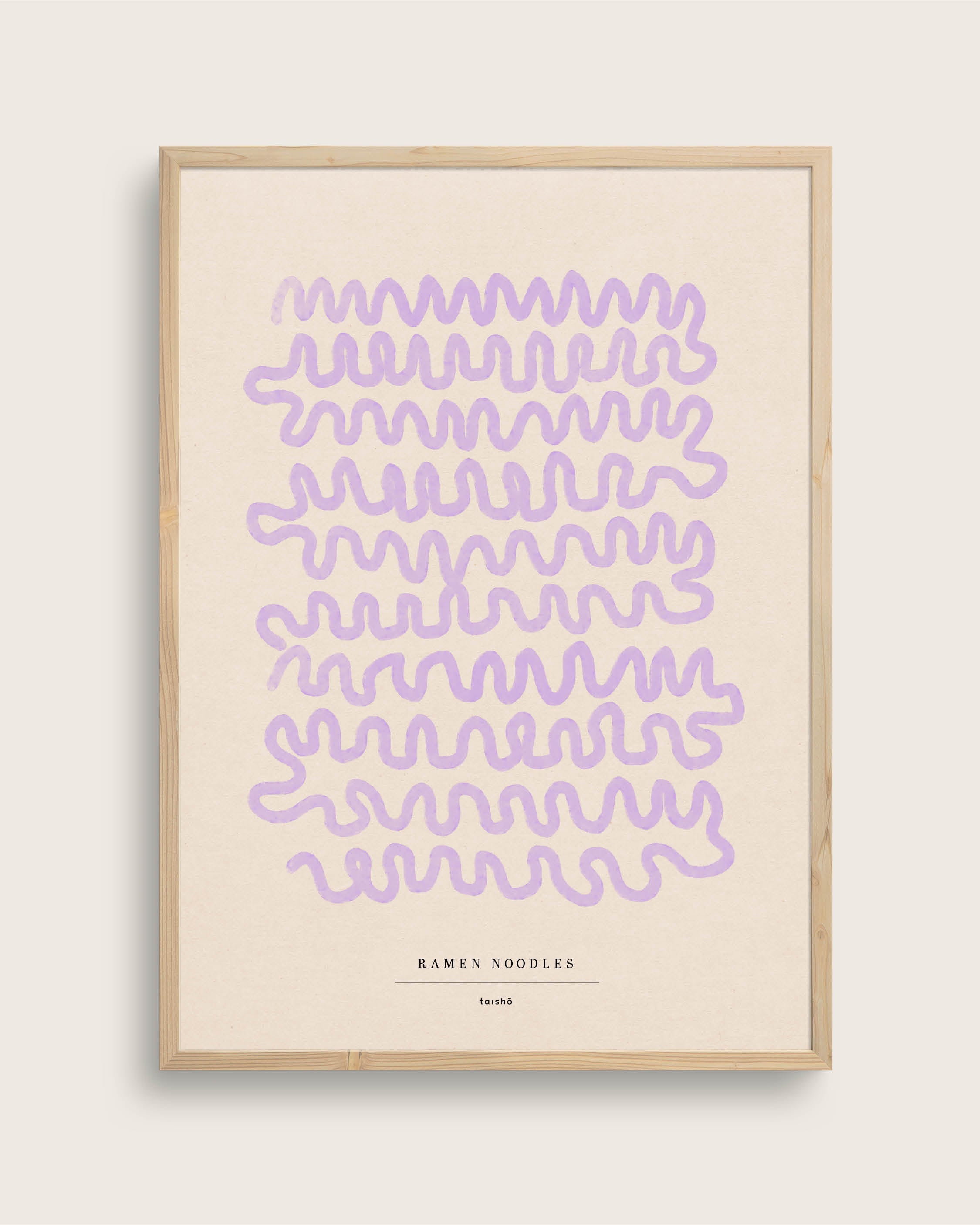 Ramen Noodles Organized Størrelse 100x140 Taishampx14d - Plakater