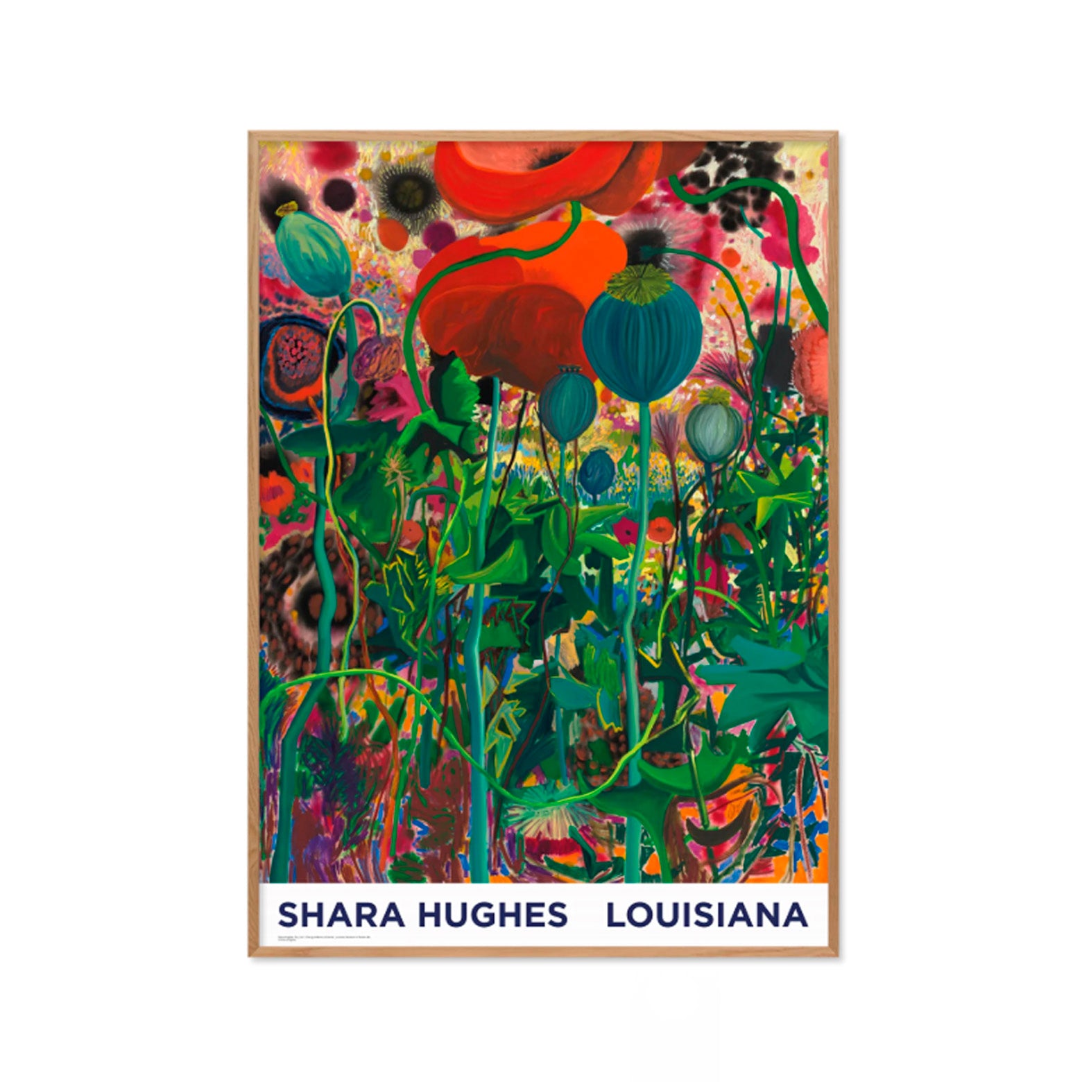 Grøn Refleksfri Shara Hughes Pop 2021 Format - Plakater - 5705326040932