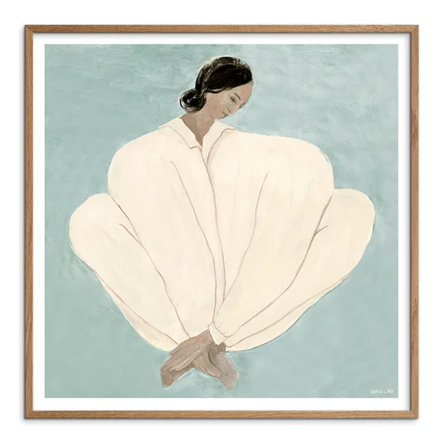 Meet Jaures 50x50cm Natur Ramme - Plakater