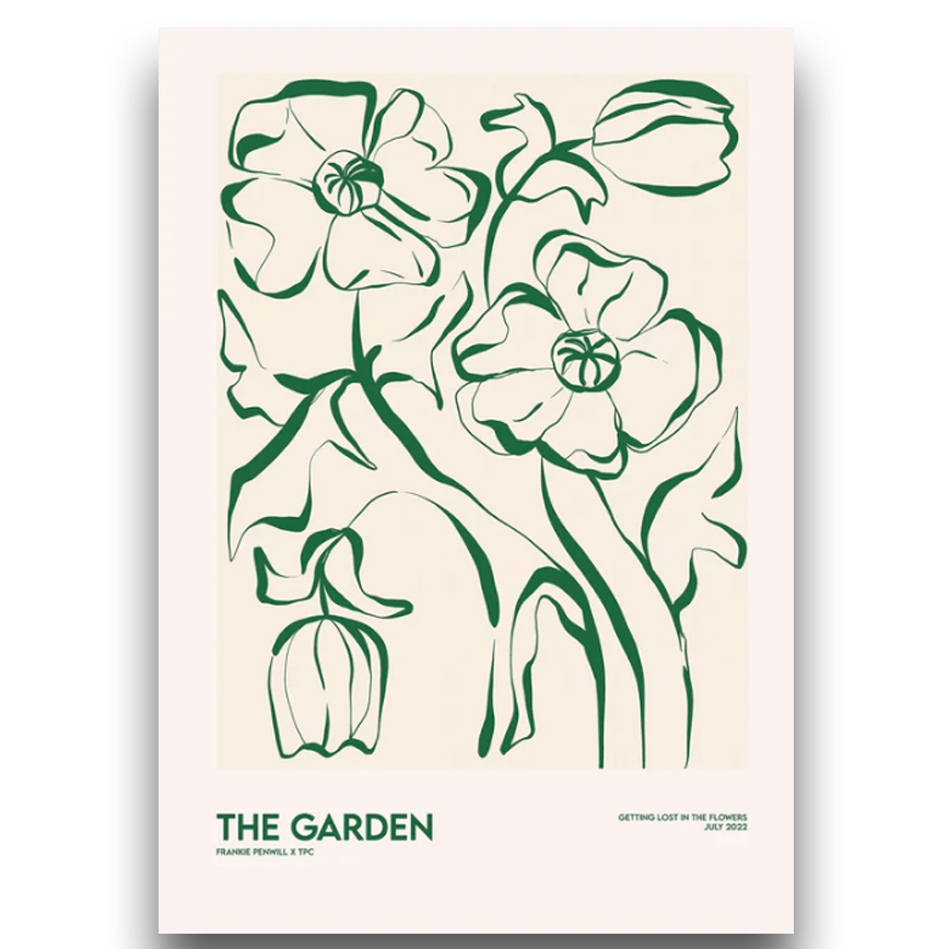 The Garden Plakat 50x70cm - Plakater - 5713713658080