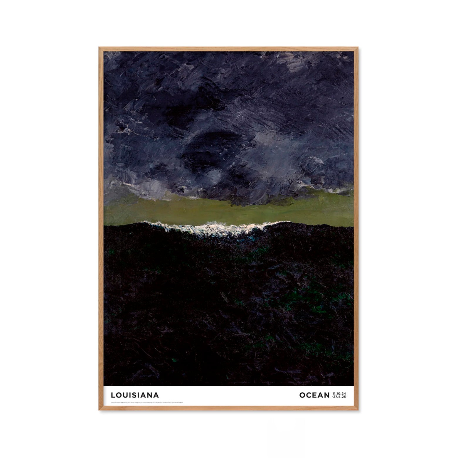 Grøn Refleksfri August Strindberg Bølgen - Plakater  - 5705326033446