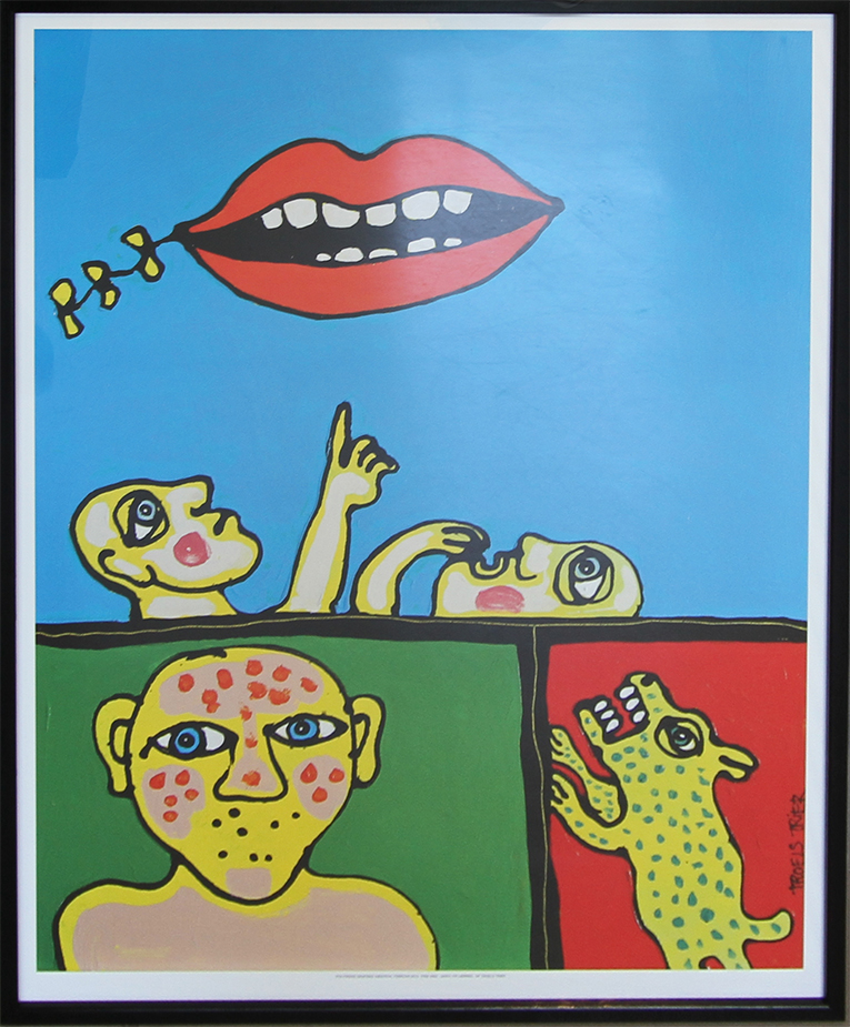 Plakat Kunstplakater Troels Trier Køb Troels Trier Kunst Maleri Unikt Udvalg - Yoshio Nakajima Plakater