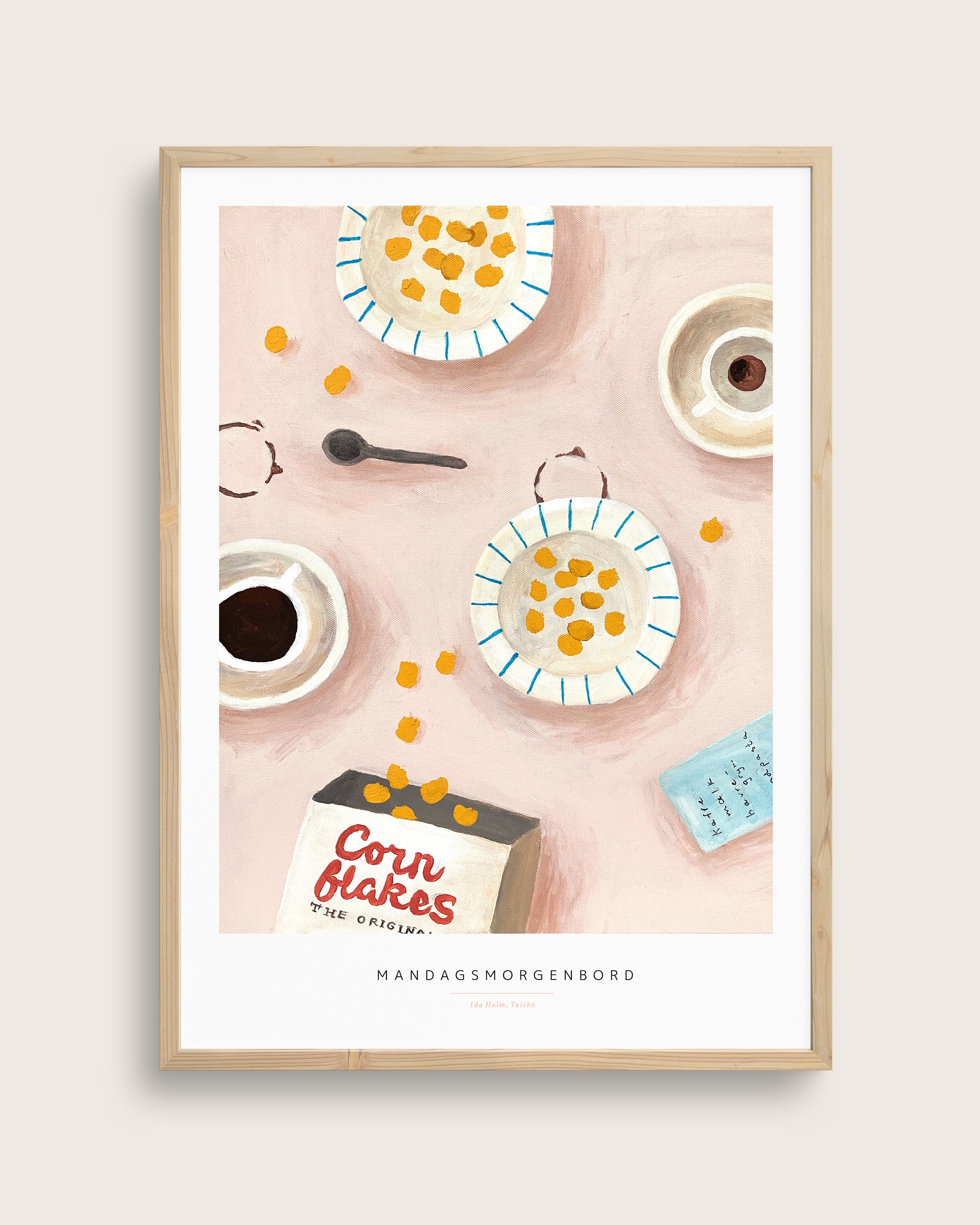 Mandagsmorgenbord Størrelse 60x80 Taishampx14d - Plakater