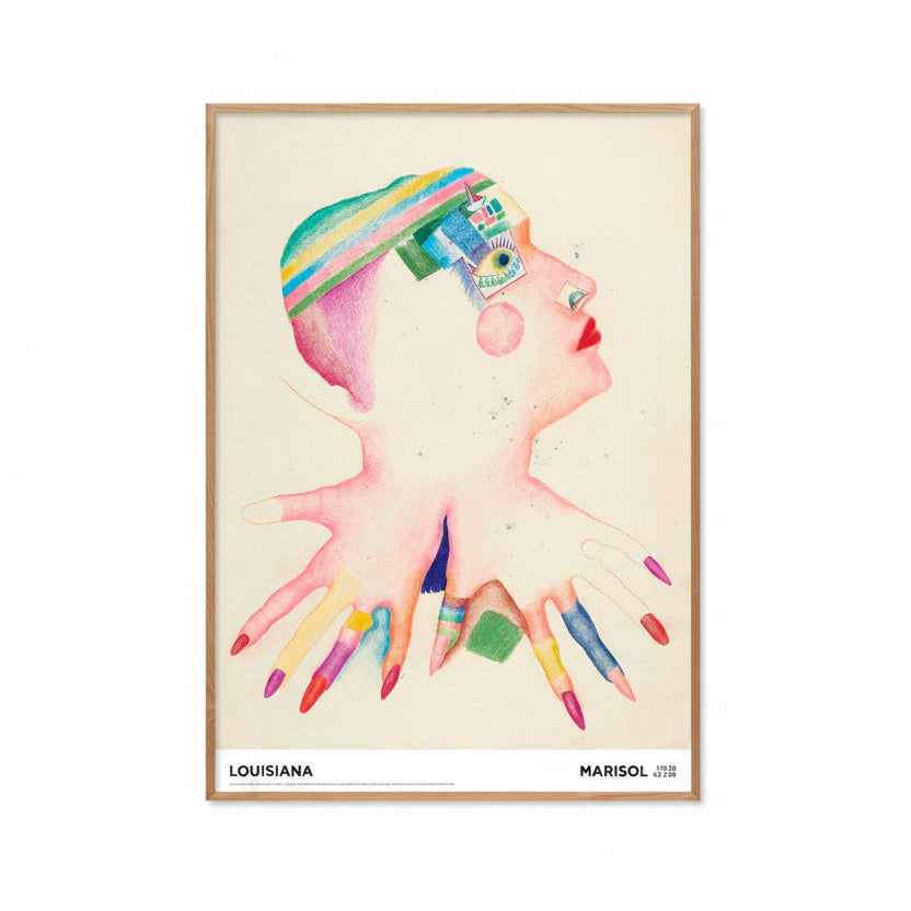 Multicolor, Cam Refleksfri Marisol Untitled 1960 - Plakater  - 5705326032616