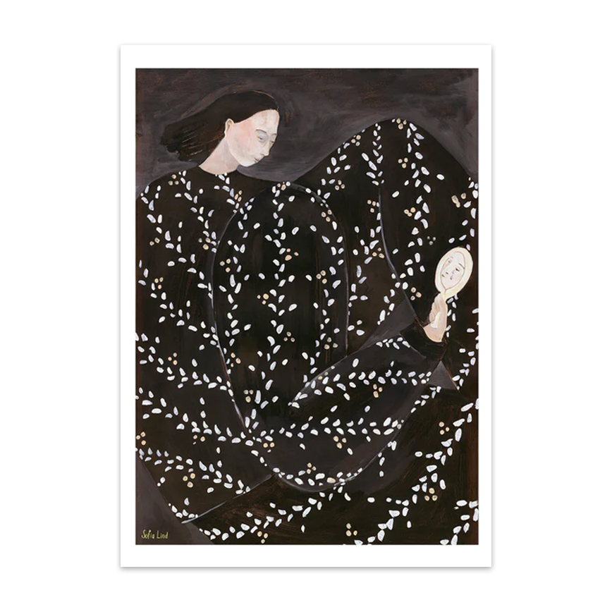 Mirror Mirror 40x50cm Plakat Sofia Lind - Plakater