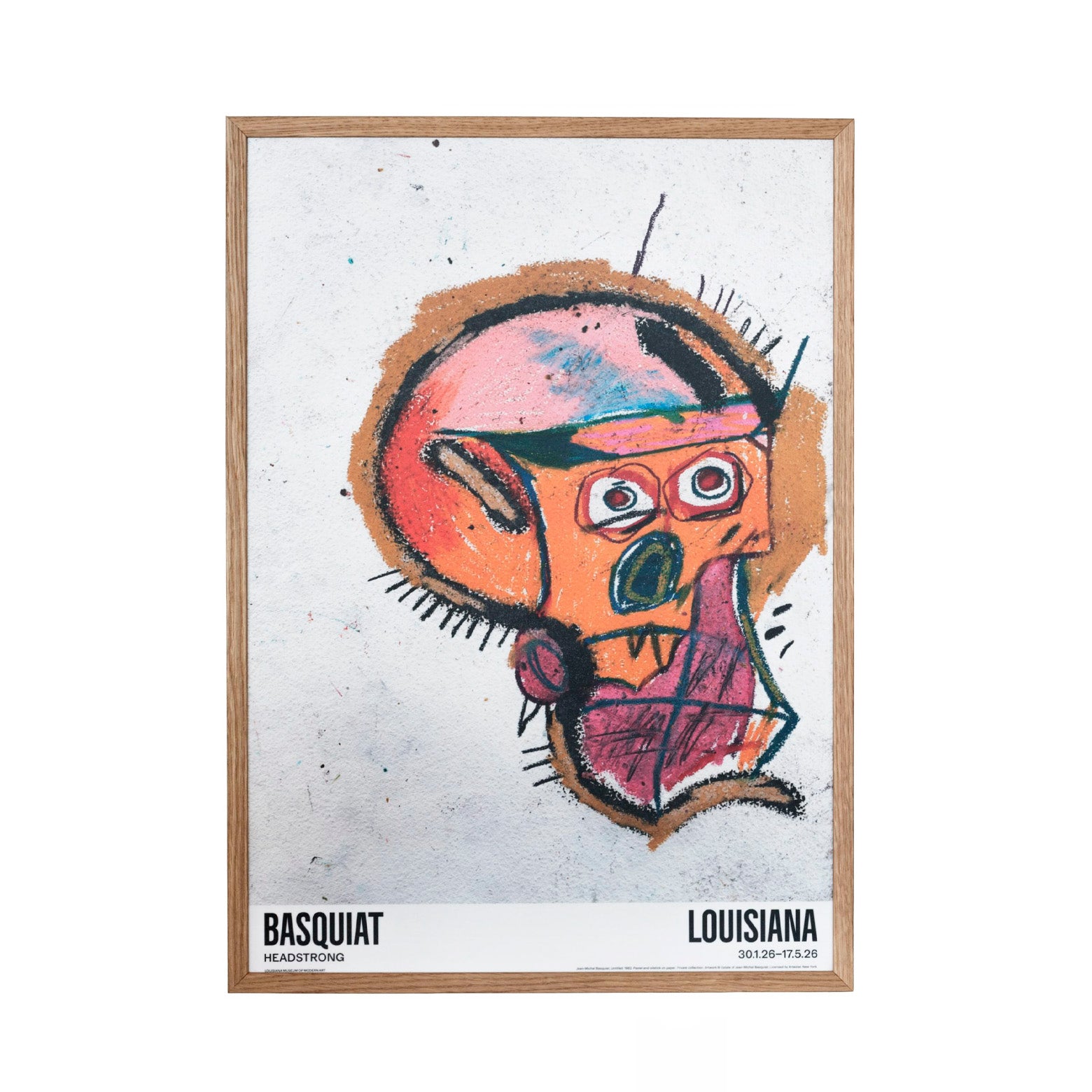 Multicolor, Bro Refleksfri Jean Michel Basquiat Untitled 1982 - Plakater  - 5705326031213