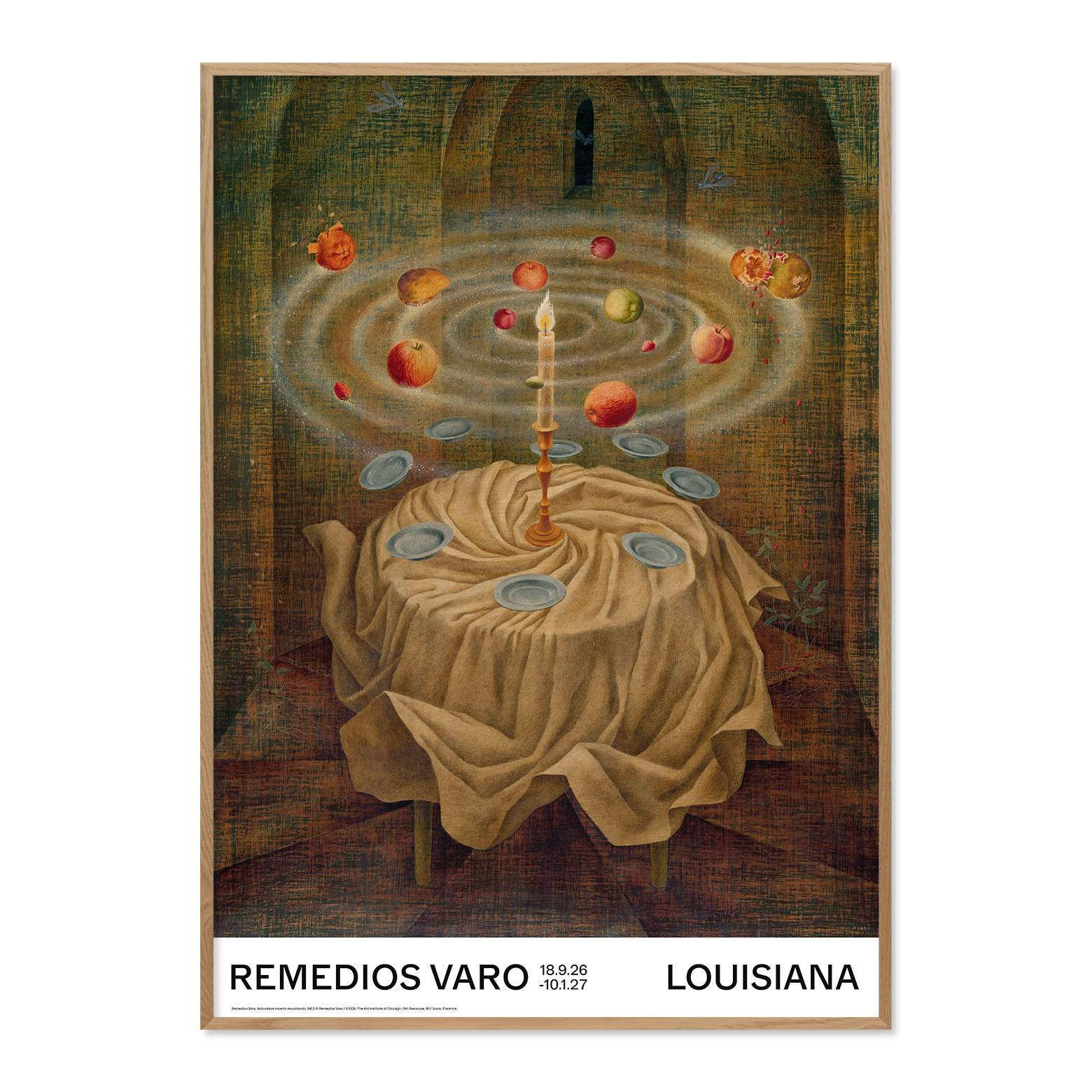 Brown Refleksfri Remedios Varo Naturaleza Muerta Resucitando 1963 - Plakater  - 5705326042905