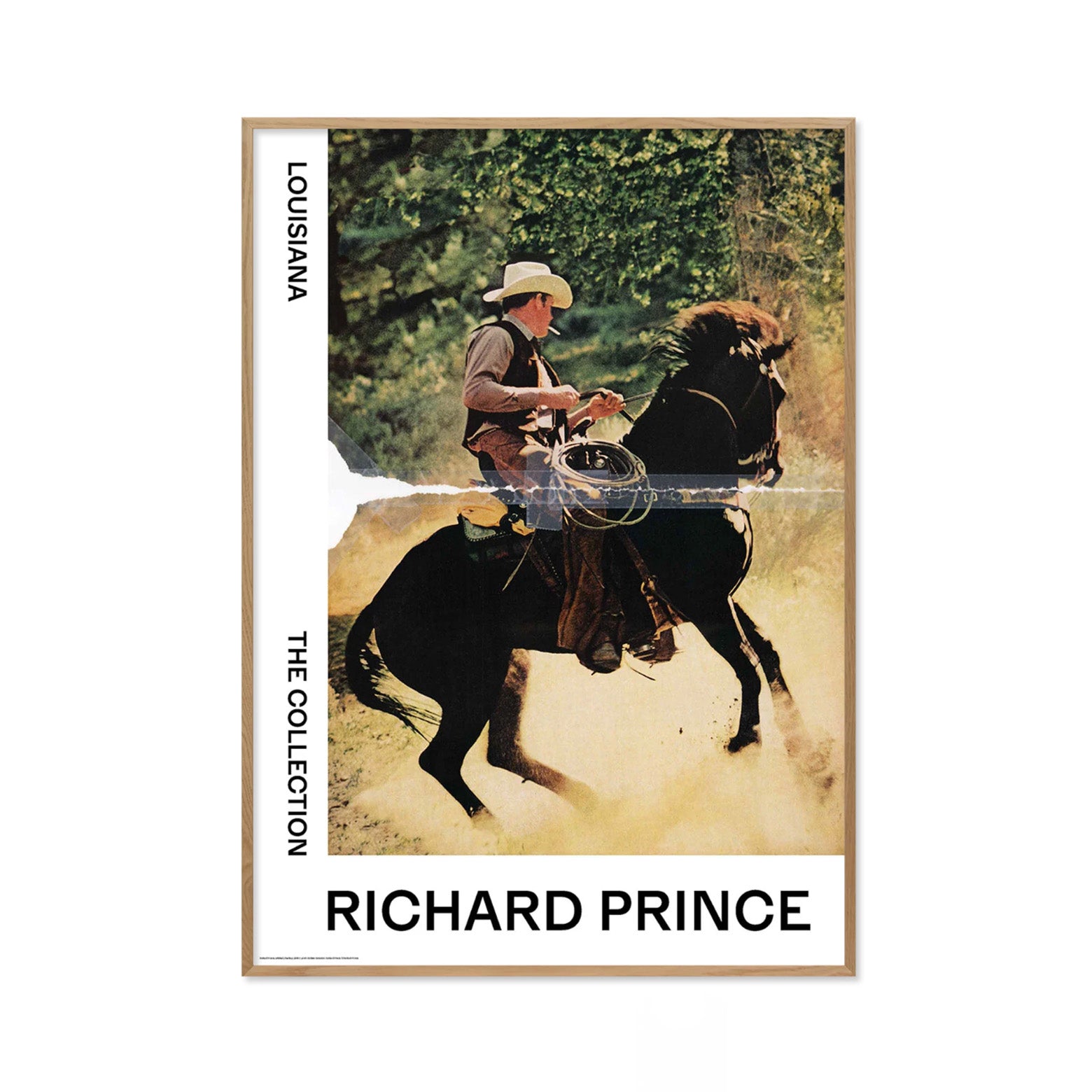 Beige Refleksfri Richard Prince Cowboy - Plakater  - 5705326032630