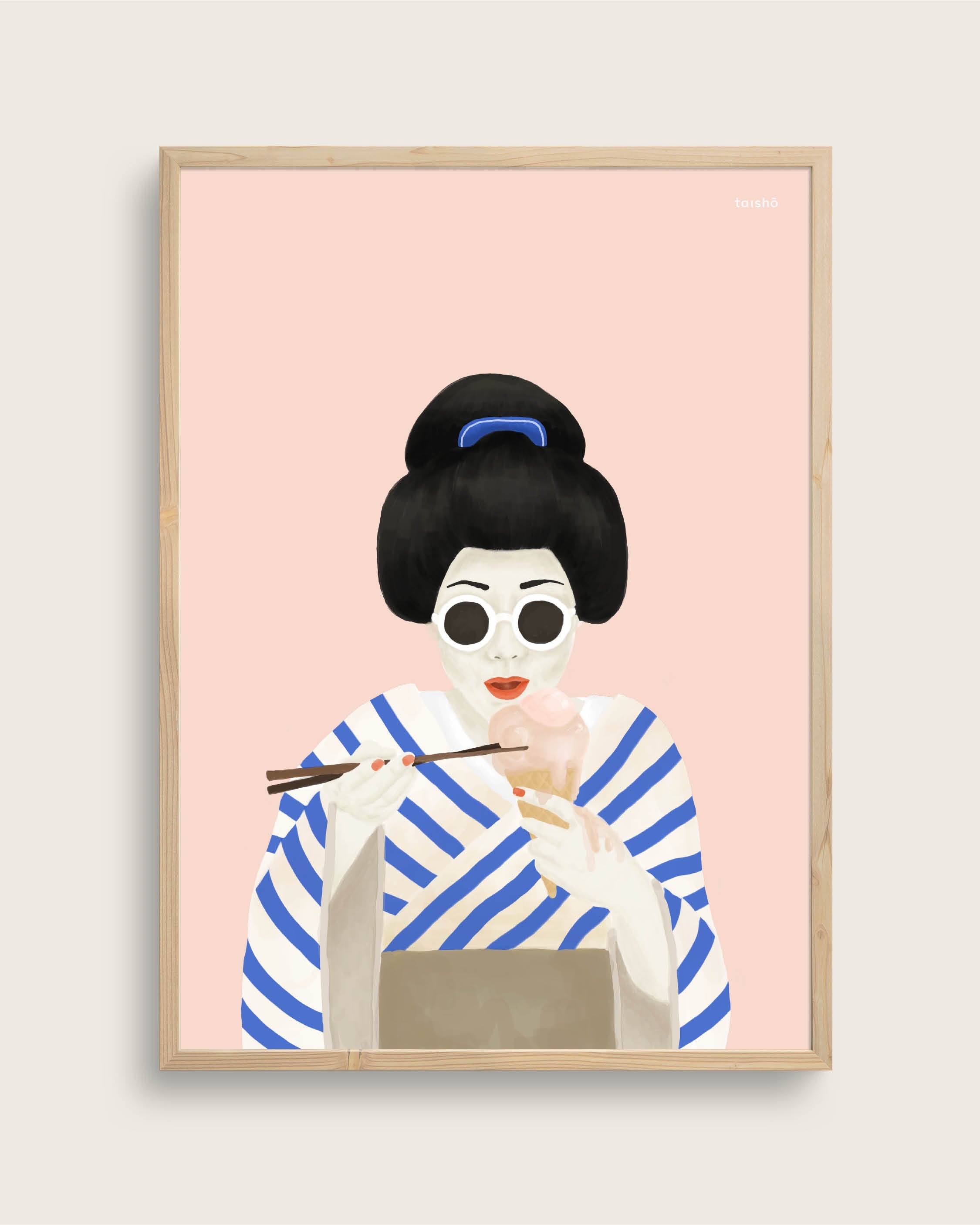 Sticks And Scoops Størrelse 100x140 Lærredsprint Taishampx14d - Plakater