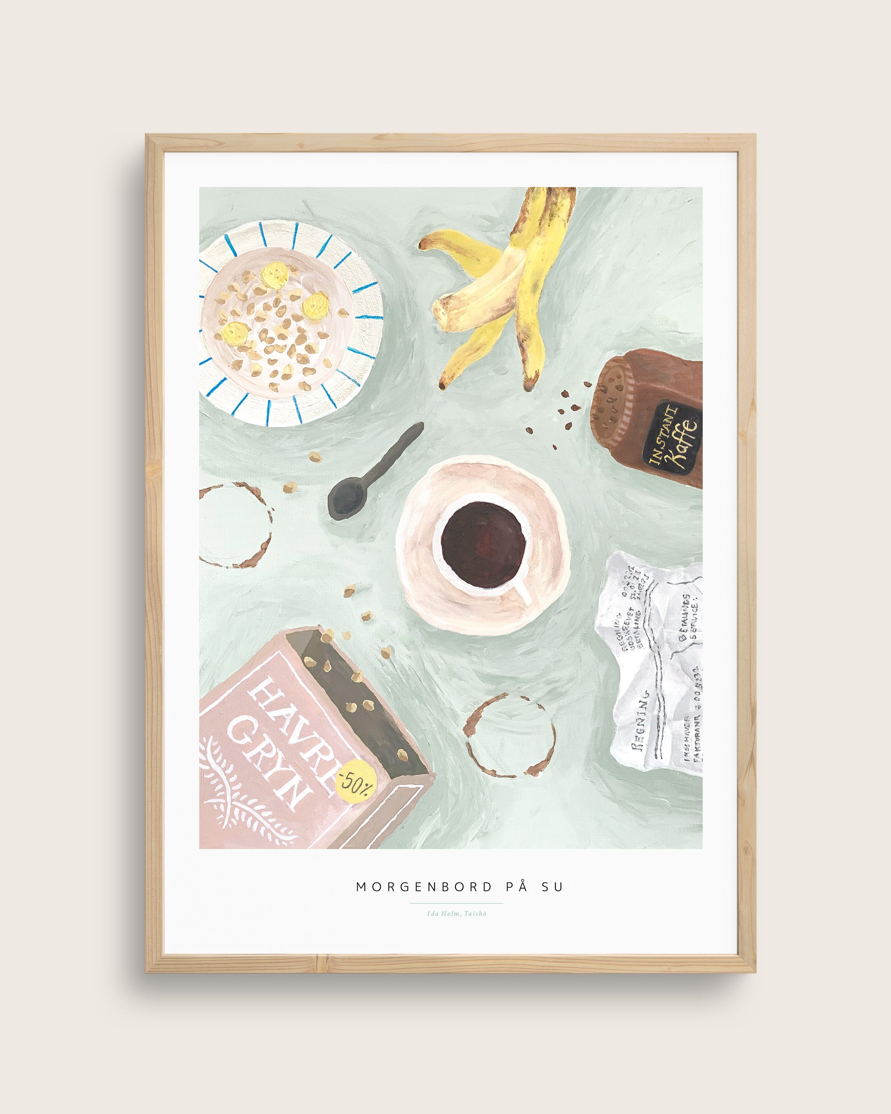 Morgenbord Størrelse 60x80 Taishampx14d - Plakater